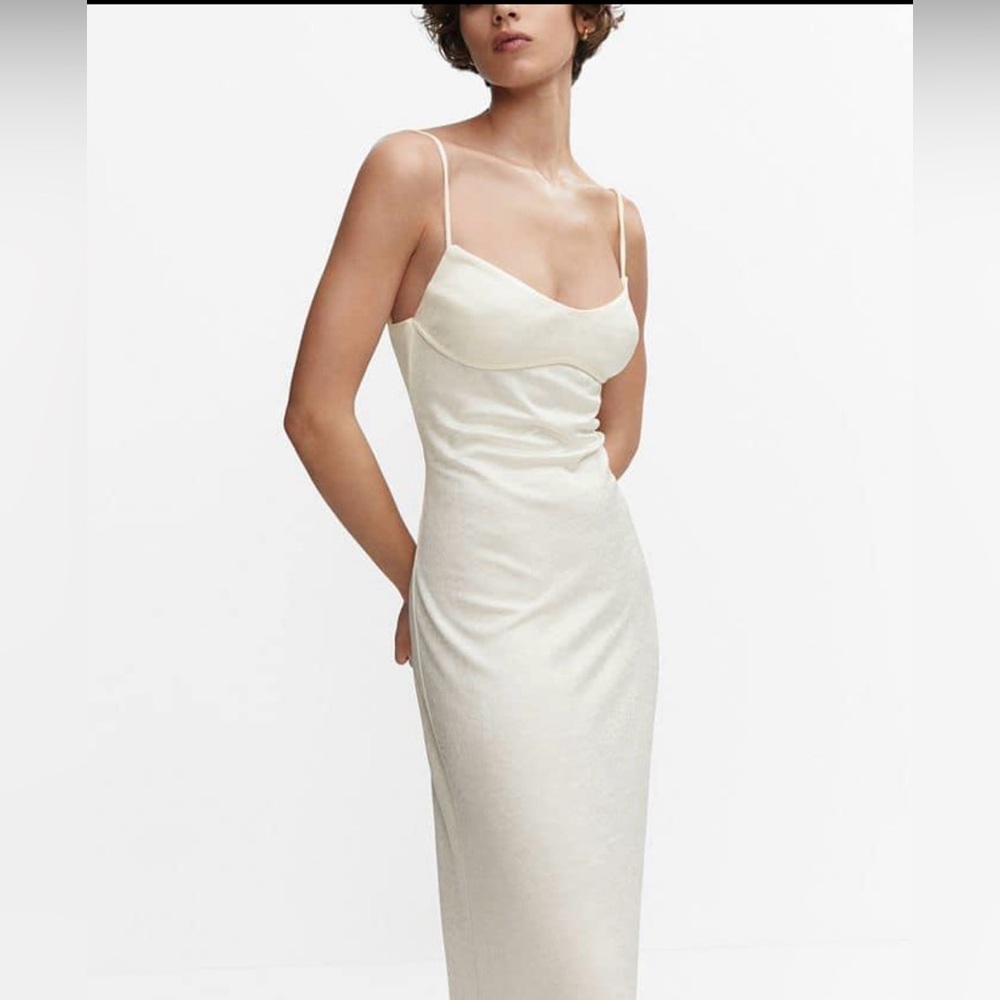 White mango dress